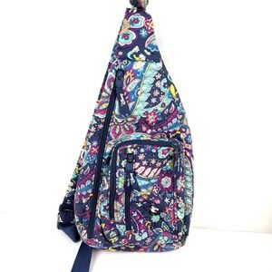 Vera Bradley Disney Sling Backpack Minnie Mouse Donald Duck Backpack‎ Used Once